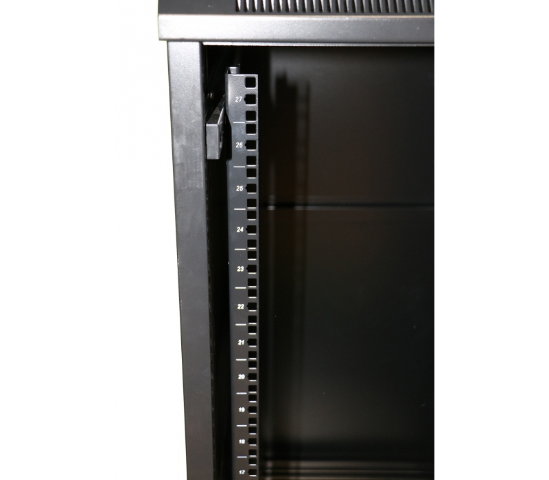456118 Extralink Szafa rack 37U 600x800mm czarna stojąca