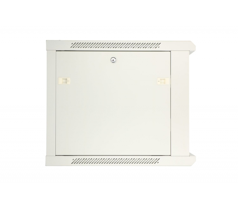 456227 Extralink Szafka wisząca rack 12U 600x450 szara metalowe drzwi 