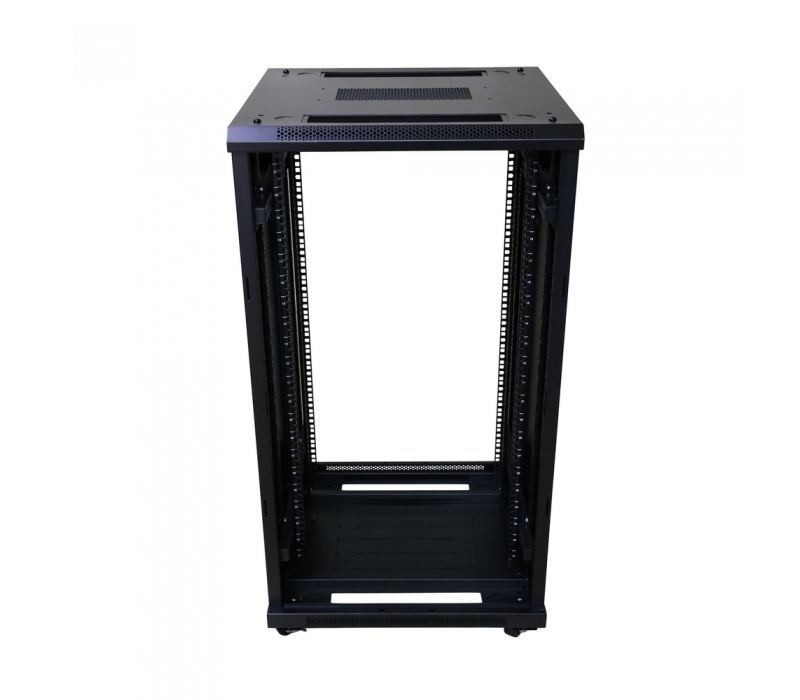 456285 Extralink Szafa rack 22U 600x800mm czarna stojąca 