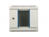 456318 Extralink Szafa rack 4U 10 cali szara wisząca