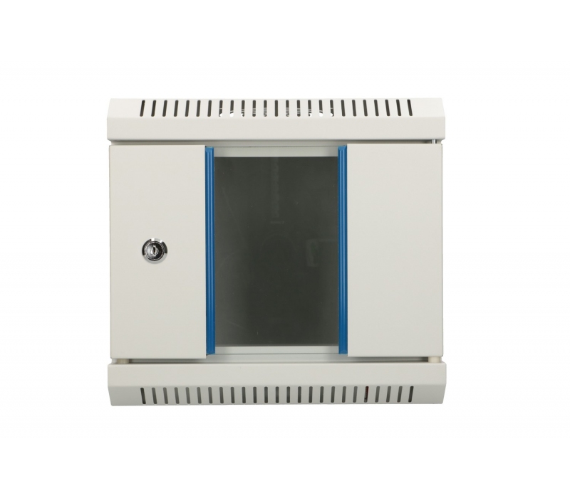 456318 Extralink Szafa rack 4U 10 cali szara wisząca