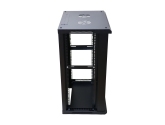 456384 Extralink Szafa rack 18U 600x600mm czarna wisząca