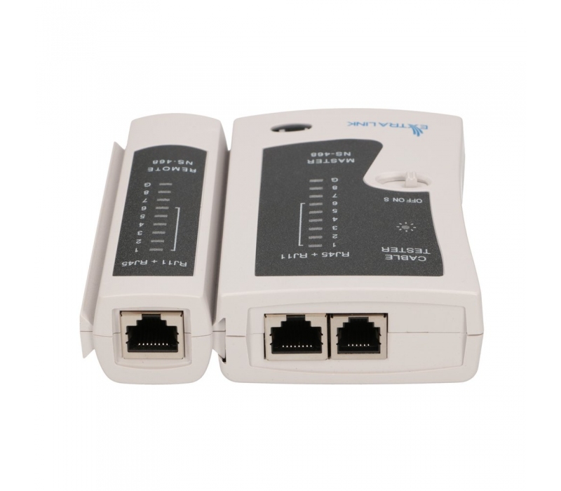 456396 Extralink Tester kabla RJ45 RJ11 
