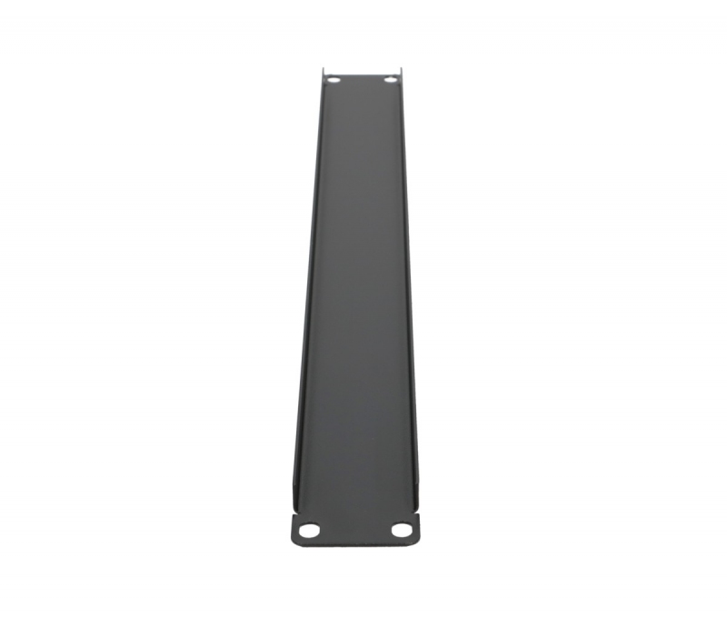 456401 Extralink 1U 19" | Panel frontowy | Czarny