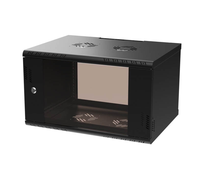 456439 Extralink Szafa rack PREMIUM 6U 600x450 czarna 