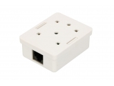 456545 Extralink Gniazdo natynkowe 1xRJ45 Kat.5e UTP