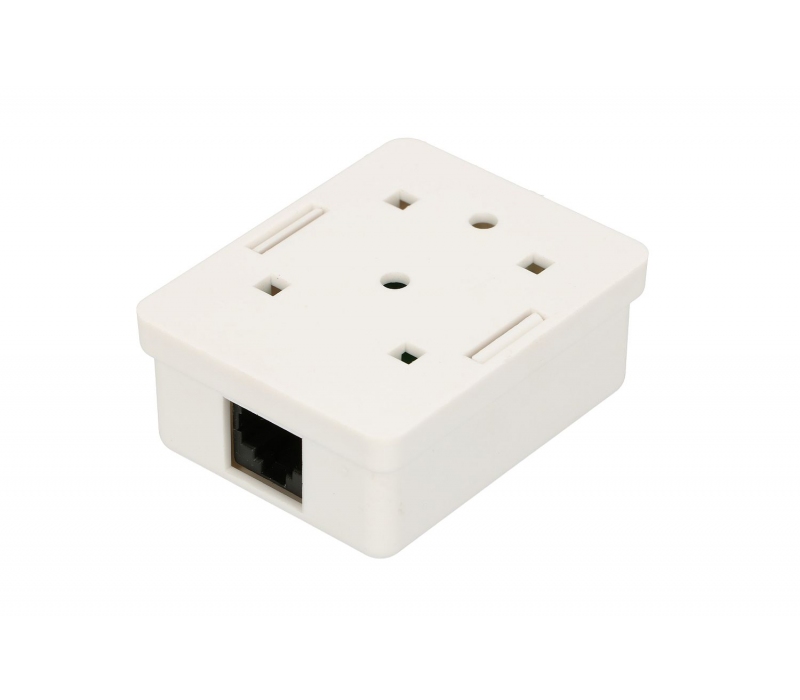 456545 Extralink Gniazdo natynkowe 1xRJ45 Kat.5e UTP