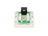 456546 Extralink Gniazdo natynkowe 1xRJ45 Kat.5e UTP