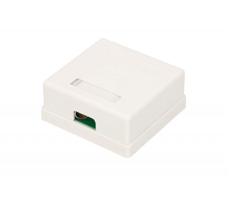 456550 Extralink Gniazdo natynkowe 2xRJ45 kat.5e STP 