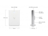 456806 UBIQUITI Punkt dostępu Unifi 6 In-Wall 573,5 Mbit/s Biały Obsługa PoE U6-IW