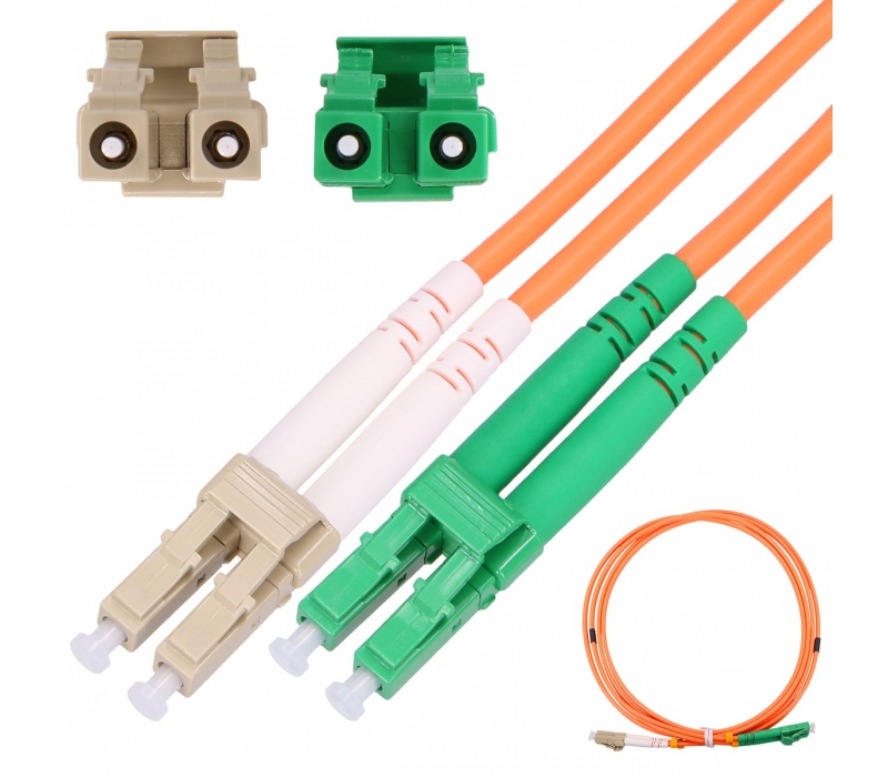 457982 Extralink LC/UPC-LC/APC | Patchcord | Wielomodowy, OM2, Duplex, 3mm, 2m