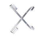 458614 Extralink | Stelaż zapasu kabla | 600 x 600 x 100mm