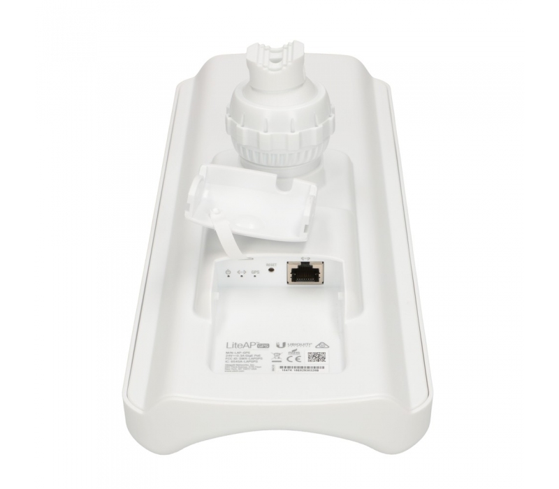459008 UBIQUITI Ubiquiti LAP-GPS | Urządzenie klienckie | LiteAP GPS, 2,4GHz, 5GHz, 1x RJ45 1000Mb/s, 17dBi, 90 stopni