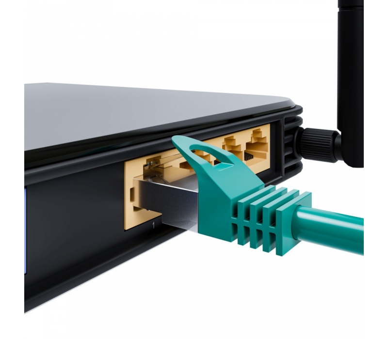 459256 Extralink Kat.6 FTP 2m | Patchcord LAN | Miedź Kabel sieciowy skrętka 1Gbit/s