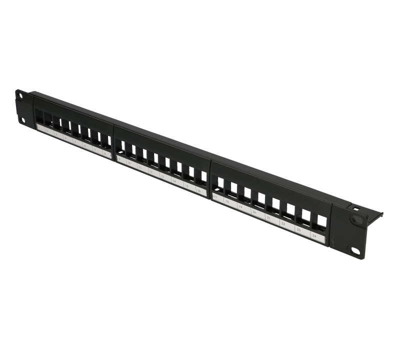 459276 Extralink 24 Port UTP | Patchpanel | Modularny, 24 porty
