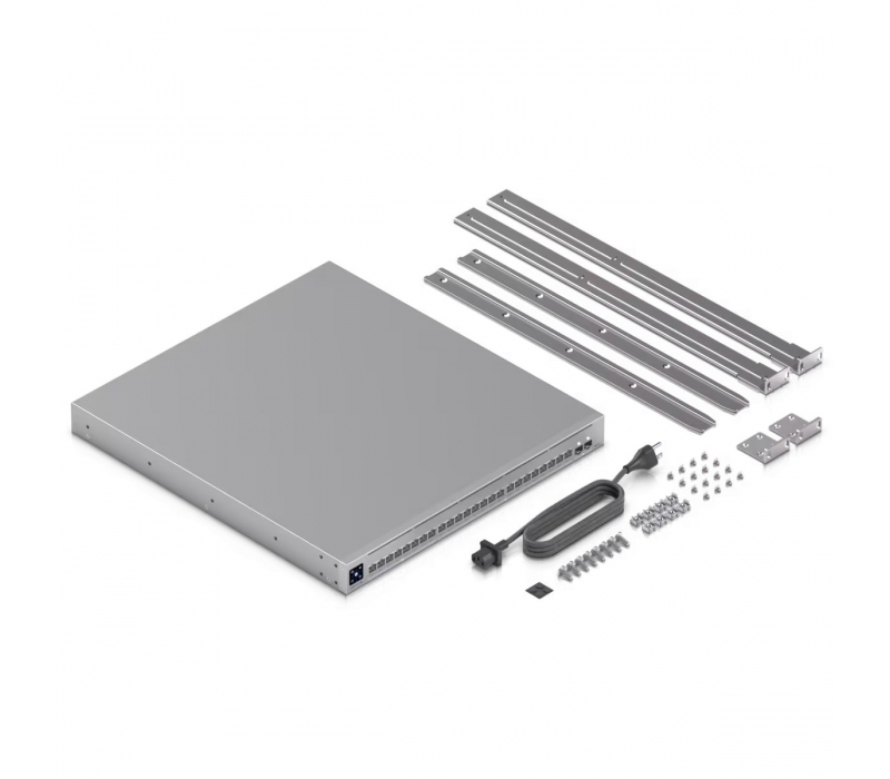 459287 UBIQUITI Ubiquiti USW-Pro-XG-24-PoE | Switch | Etherlighting, 16x RJ45 10GbE, 8x RJ45 2.5GbE, 2x SFP28, 720W, Layer 3