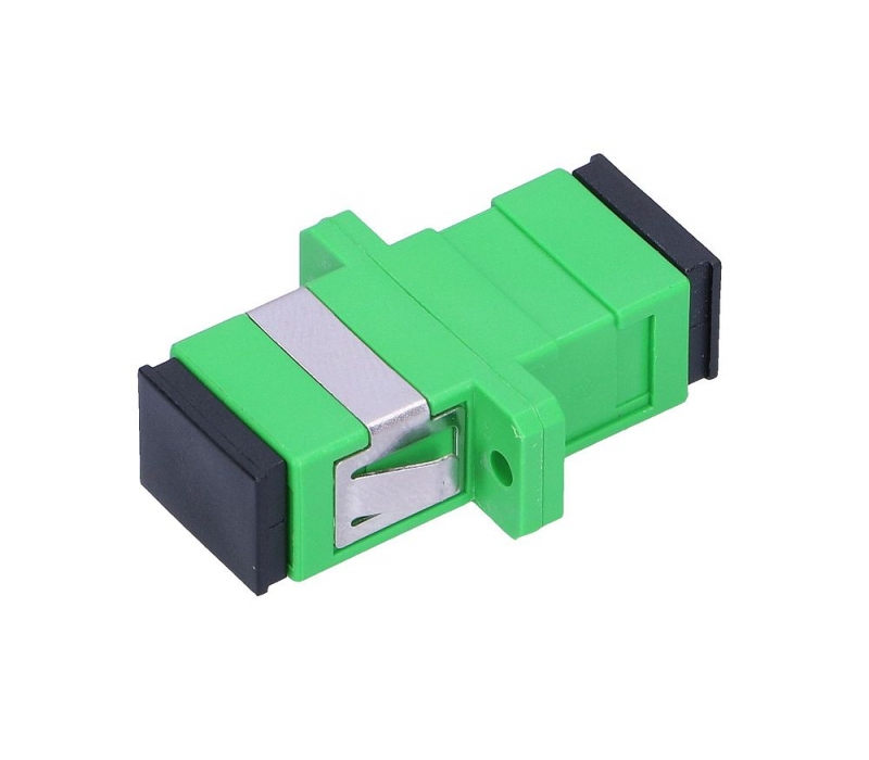459344 Extralink SC/APC | Adapter | Jednomodowy, Simplex, zielony