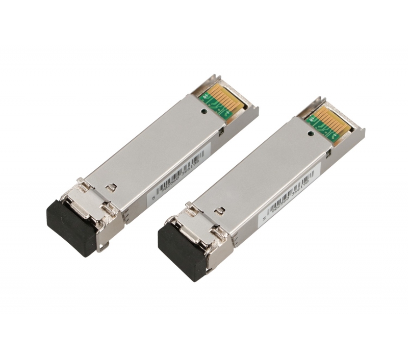 459355 Extralink SFP 1.25G | Moduł SFP WDM | 1,25Gbps, 1310/1550nm, single mode, 3km, LC, DOM, para