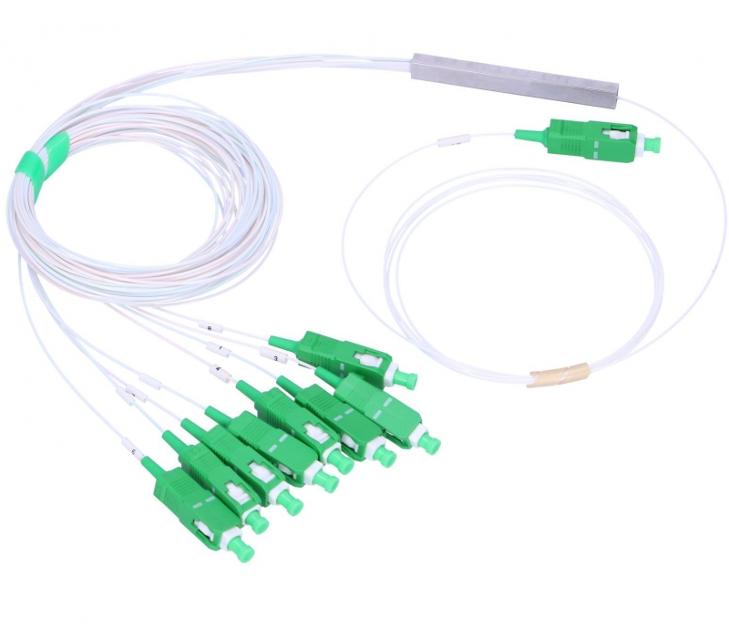 459366 Extralink 1:8 PLC SC/APC | Splitter | 900um, 1m