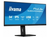 459682 Monitor IIYAMA ProLite/34" UWQHD IPS/21:9/120 Hz/2x HDMI/DP/USB HUB/GŁOŚNIKI/3 lata carry-in