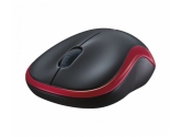 460559 Logitech Mysz LOGITECH M185/ Bezprzewodowa | Czerwona