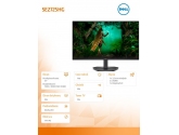 461662 Monitor 27" IPS Dell 210-BSNS 1920x1080  16:9 Czarny