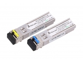 462074 Extralink SFP 1.25G | Moduł SFP WDM | 1,25Gbps, 1310/1550nm, single mode, 20km, LC, DOM, para