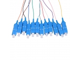 462306 Extralink SC/UPC | Zestaw pigtaili | Jednomodowe, 900um, G.657A1, 1m, 12 sztuk, 12 kolorów