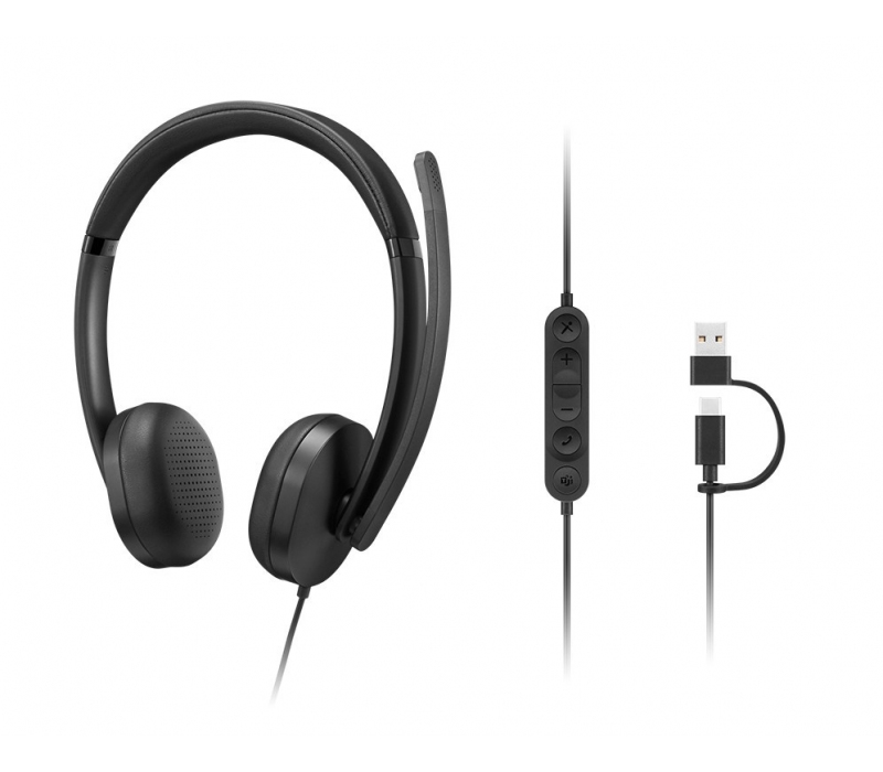 462609 Lenovo Zestaw słuchawkowy przewodowy VoIP 5000 4XD1R88995