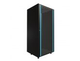 462613 Extralink Szafa rack 37U 800x800mm czarna stojąca 