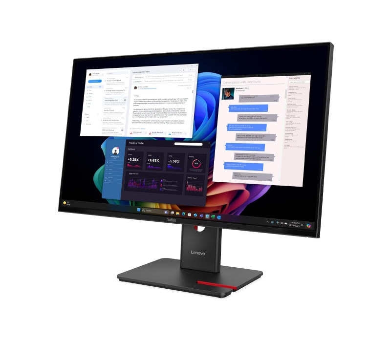 462829 Monitor Lenovo ThinkVision T27ud-40/27" 4K IPS/16:9/60 Hz/HDMI/DP/RJ45/USB HUB/PIVOT/3 lata carry-in
