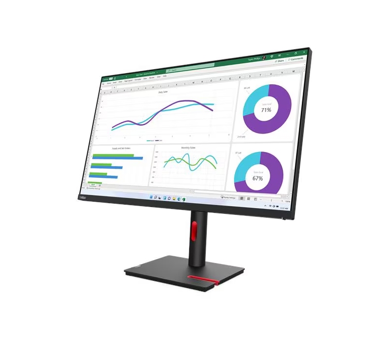 462885 Monitor Lenovo ThinkVision T32h-30/31,5" WQHD IPS/16:9/60 Hz/HDMI/DP/RJ45/USB HUB/PIVOT/3 lata carry-in