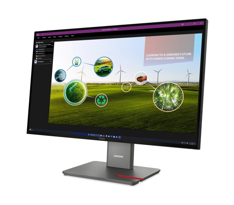 463126 Monitor Lenovo ThinkVision P27q-40/27" WQHD IPS/16:9/120 Hz/HDMI/2x DP/USB HUB/PIVOT/3 lata carry-in