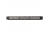 463189 Extralink CAT6A STP | Patchpanel | 24 porty