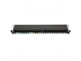 463190 Extralink CAT6A STP | Patchpanel | 24 porty