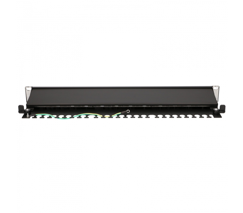463190 Extralink CAT6A STP | Patchpanel | 24 porty