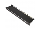 463193 Extralink CAT6A STP | Patchpanel | 24 porty