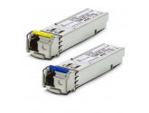 463196 Extralink SFP 1.25G | Moduł SFP WDM | 1,25Gbps, 1310/1550nm, single mode, 20km, LC, DOM, para