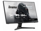463227 Monitor IIYAMA G-Master Black Hawk/23,8" Full HD IPS/16:9/144 Hz/HDMI/DP/USB 2.0/GŁOŚNIKI/3 lata carry-in