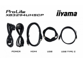 463493 Monitor IIYAMA ProLite/31,5" 4K VA/16:9/60 Hz/2x HDMI/DP/USB HUB/GŁOŚNIKI/PIVOT/3 lata carry-in