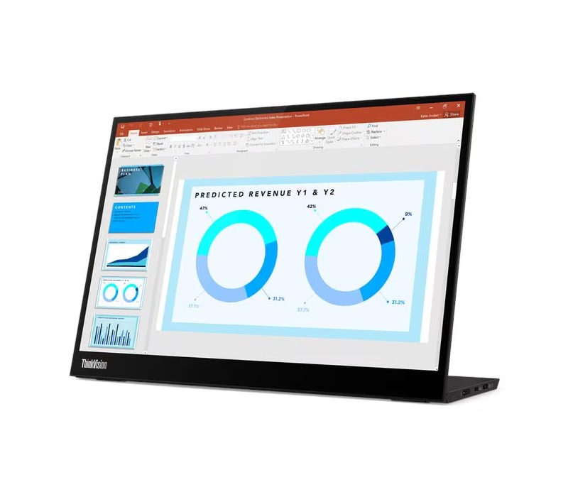 463746 Monitor Lenovo ThinkVision M14d/14" 2,2K IPS/16:10/60 Hz/2x USB-C/3 lata carry-in