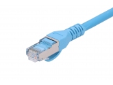 463825 Extralink Kat.6A S/FTP 1m | Patchcord LAN | Miedź Kabel sieciowy skrętka 10Gbit/s