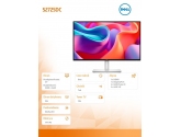 464113 Monitor 27" IPS Dell 210-BSRL 2560x1440 16:9 Biały