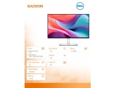 464177 Monitor 23.8" IPS Dell 210-BSZD 1920x1080  16:9 Srebrny