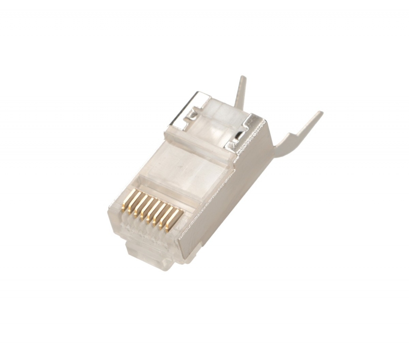 464193 Extralink Wtyk RJ45 CAT6A FTP 8P8C ekranowany