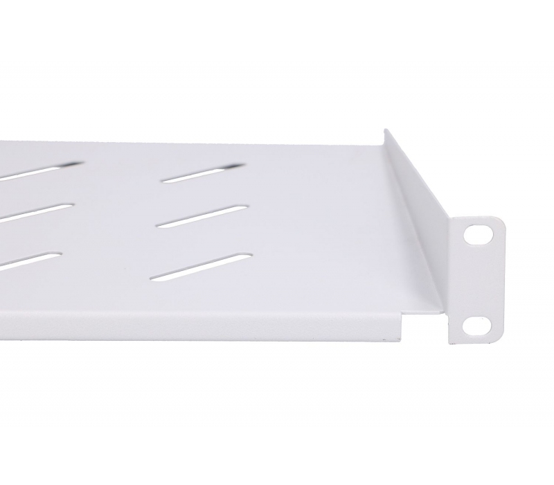 464280 Extralink 1U 250mm Szara | Półka | 19", do szaf wiszących