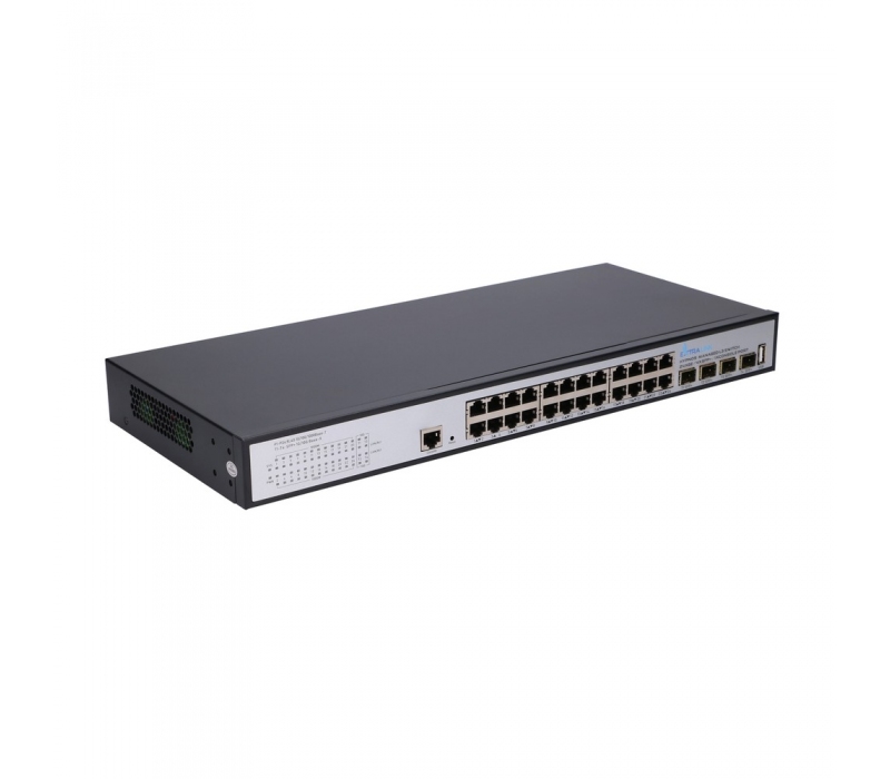 464348 Extralink Przełącznik zarządzalny Hypnos Pro 24xRJ45 1000Mb/s, 4xSFP+, L3