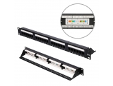 464572 Extralink CAT5E UTP V2 | Patchpanel | 24 porty