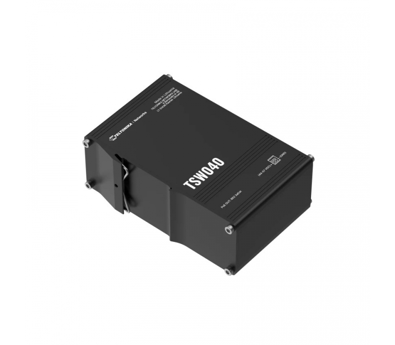 464629 TELTONIKA Przełącznik niezarządzalny Industrial switch TSW040 8xPoE+, 8x10/100 Eth, DIN 