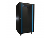 464675 Extralink Szafa rack 22U 600x600mm czarna stojąca 
